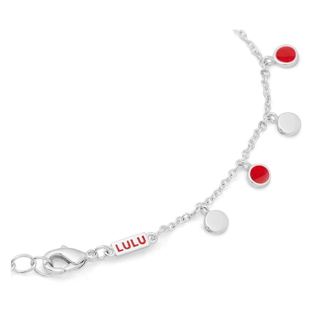 LULU Copenhagen Boho Armbånd Bracelets Passion Red