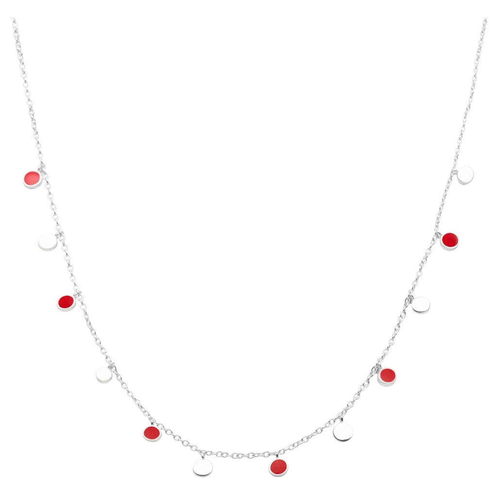 LULU Copenhagen Boho Halskæde Necklaces Passion Red