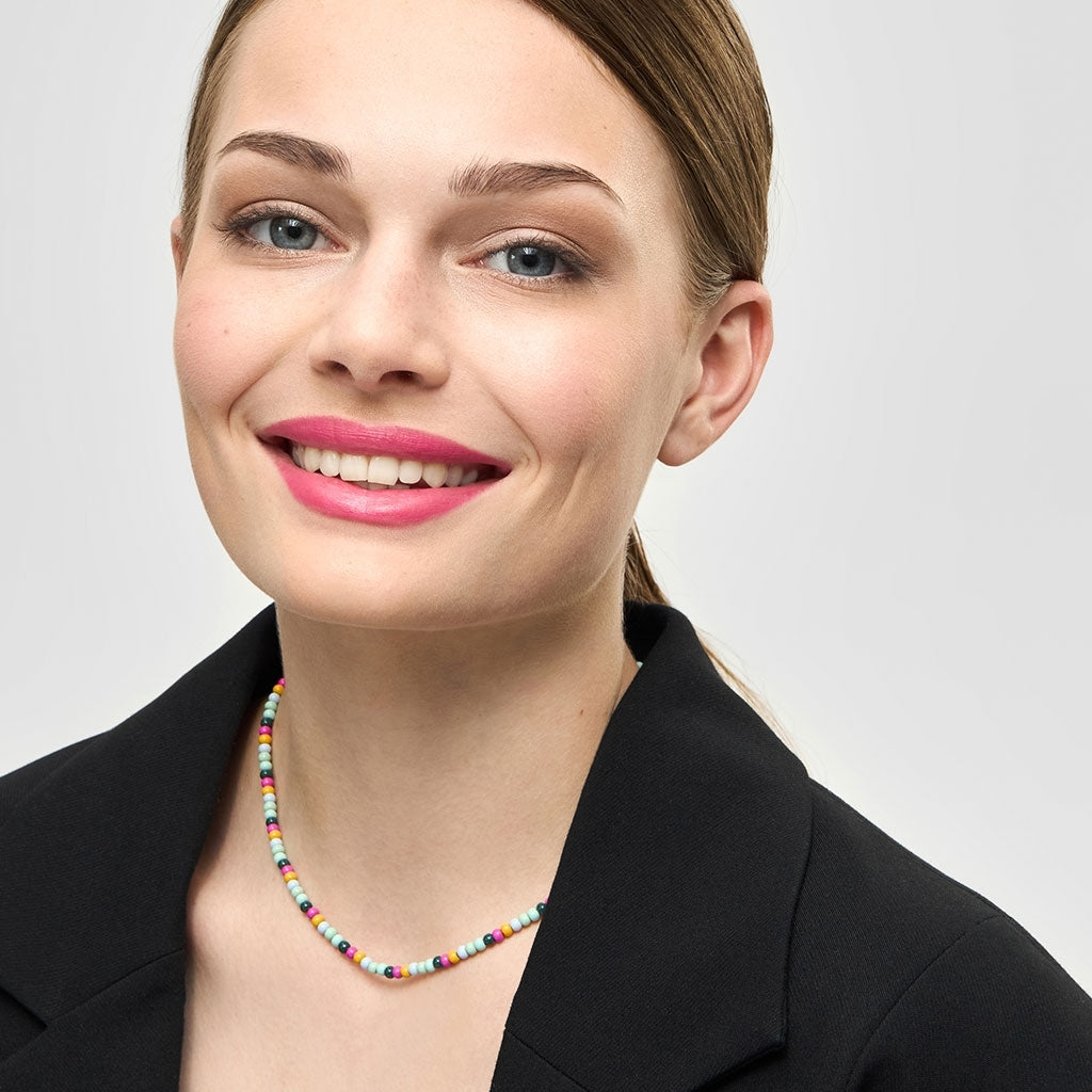 LULU Copenhagen Color Ball Halskæde Necklaces Beach