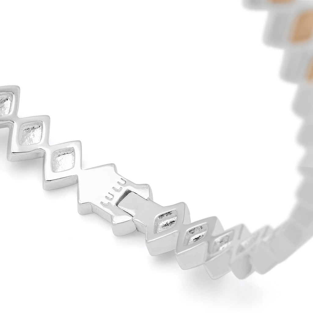 LULU Copenhagen Confetti Bangle - Forsølvet Bracelets Buttercream