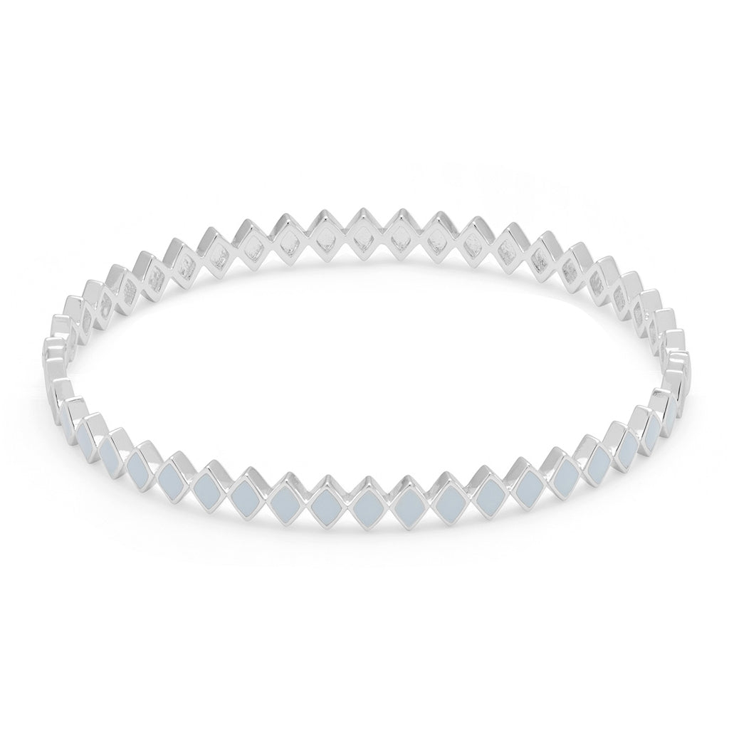 LULU Copenhagen Confetti Bangle - Forsølvet Bracelets Skyride Blue