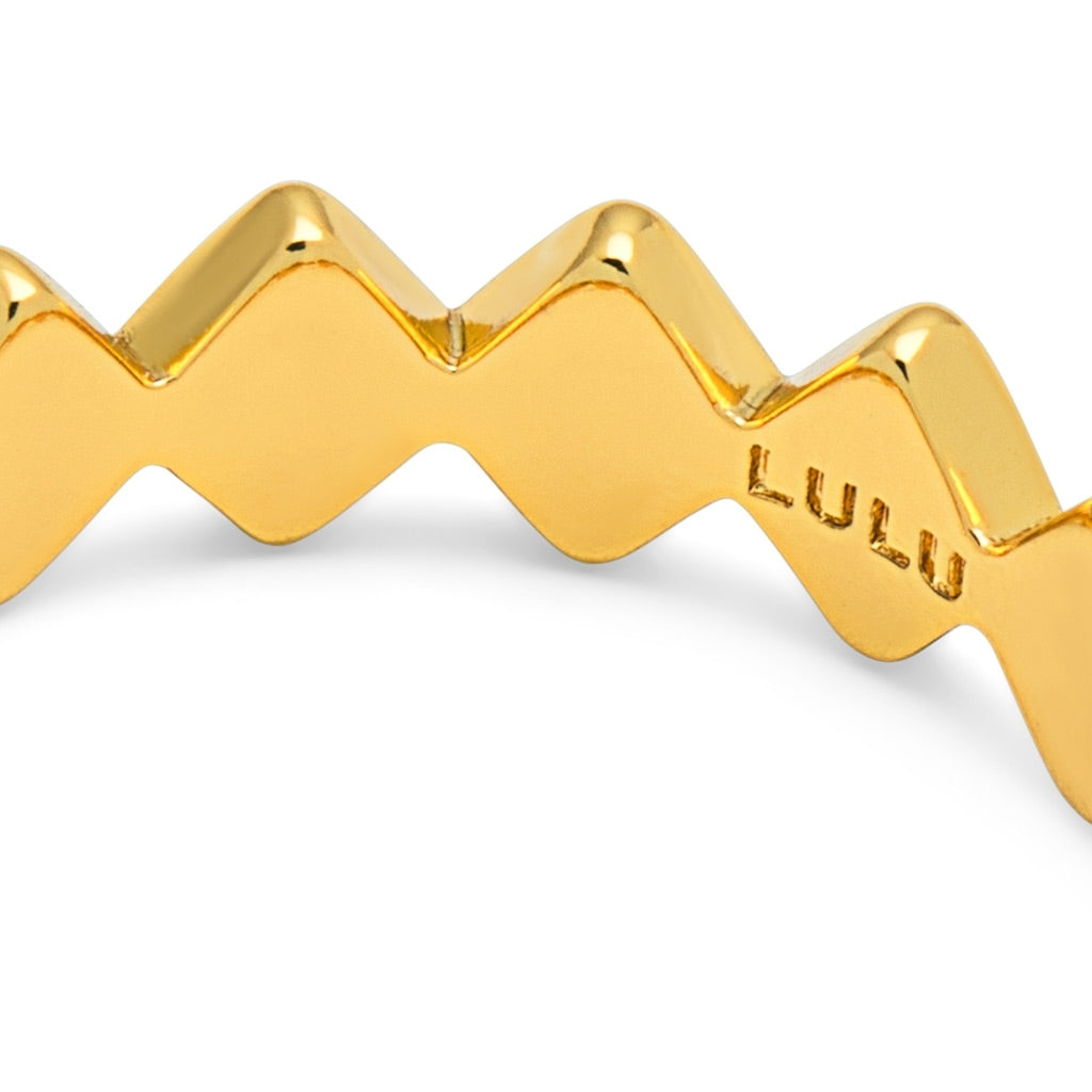 LULU Copenhagen Confetti Ring forgyldt Rings Forgyldt
