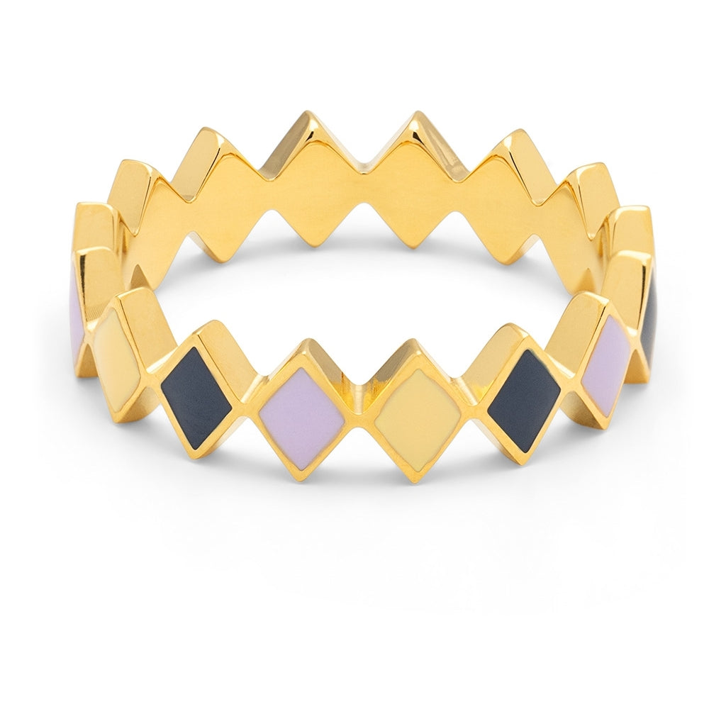 LULU Copenhagen Confetti Ring forgyldt Rings Memories