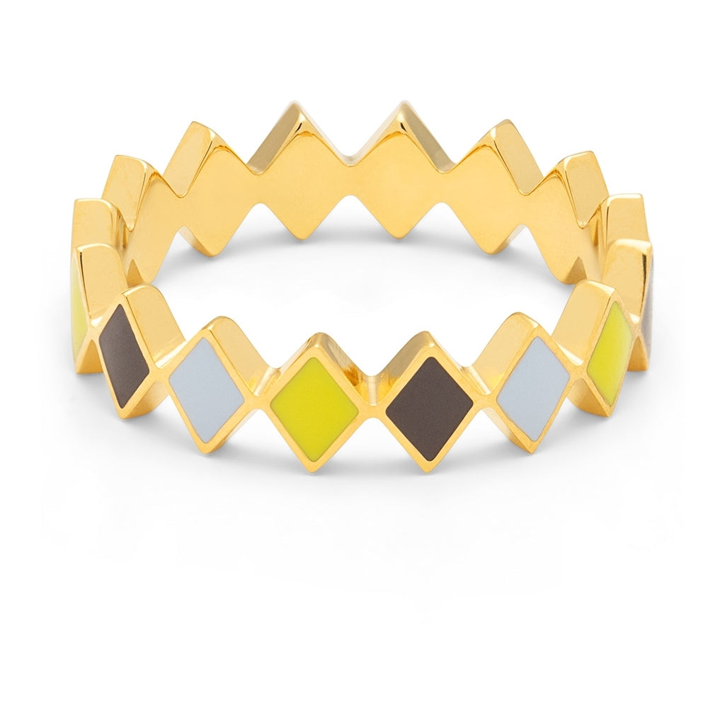 LULU Copenhagen Confetti Ring forgyldt Rings Poetry