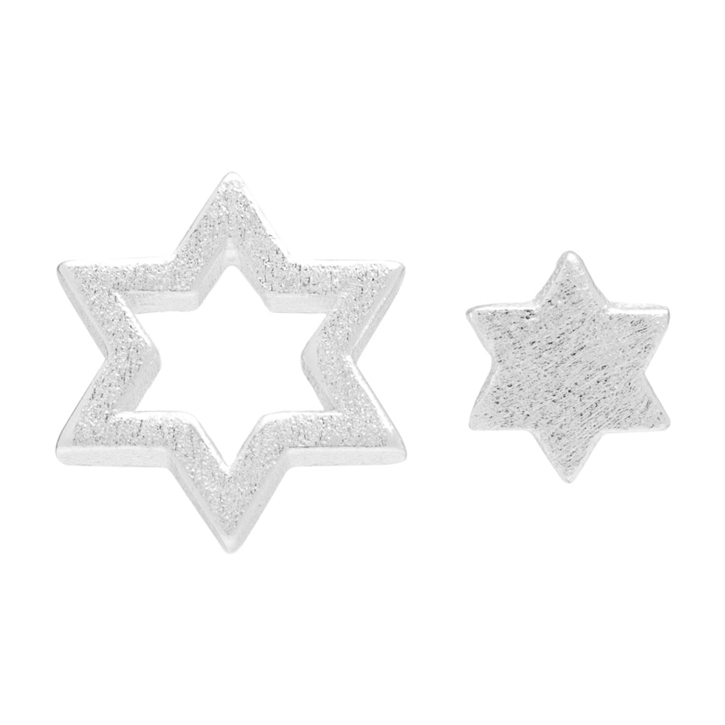 LULU Copenhagen Family Star øreringe par Earrings, pairs Sølv