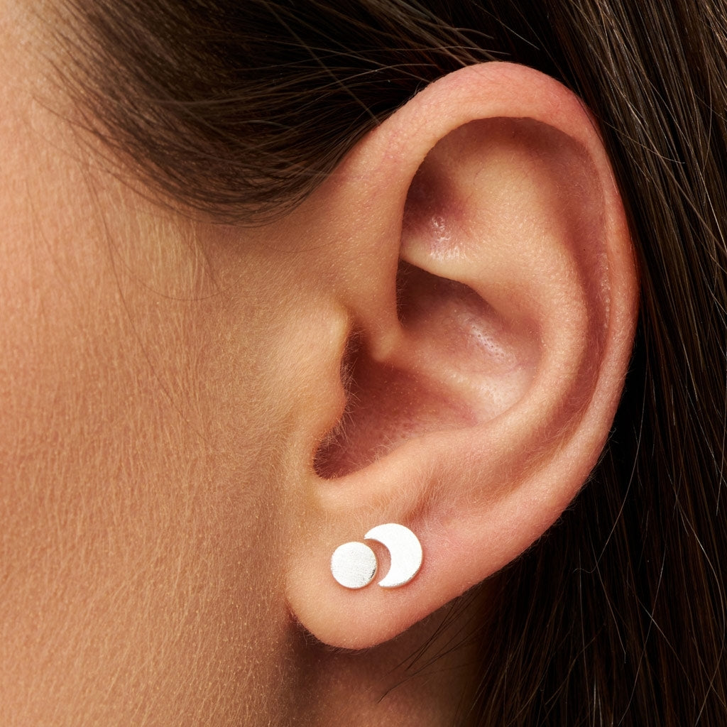 LULU Copenhagen Family To The Moon And Back øreringe par Earrings, pairs Sølv