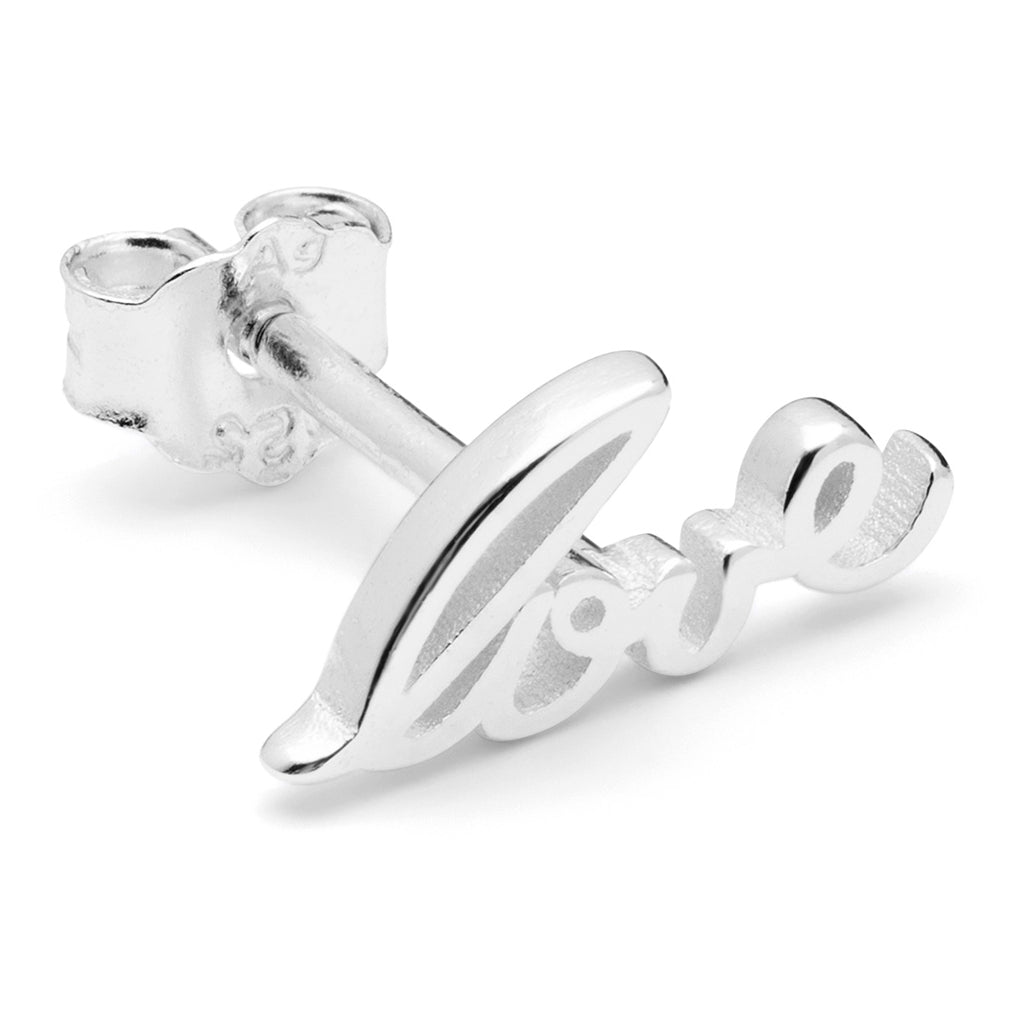 LULU Copenhagen For My Love ørering 1 stk. Ear stud, 1 pcs Sølv