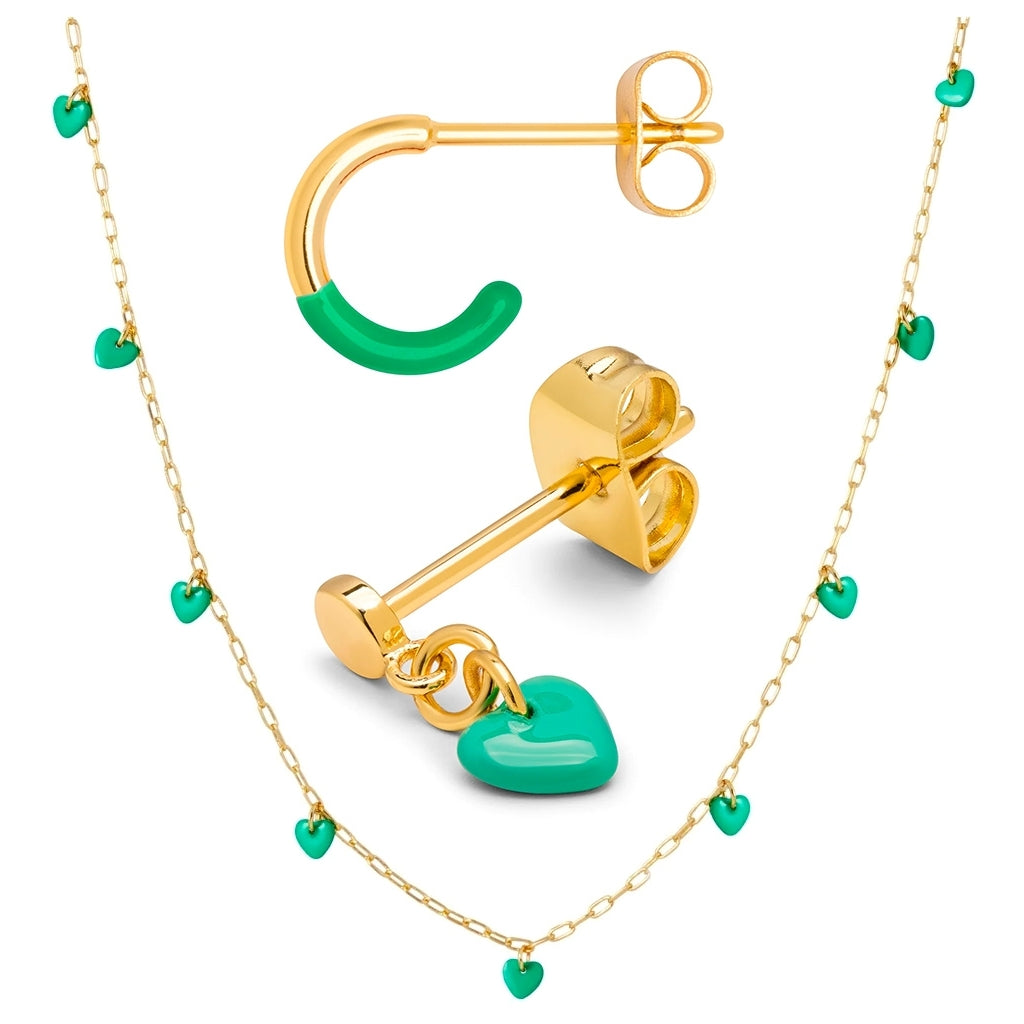LULU Copenhagen Gavesæt, Adorable Green Gift Collection Multifarvet