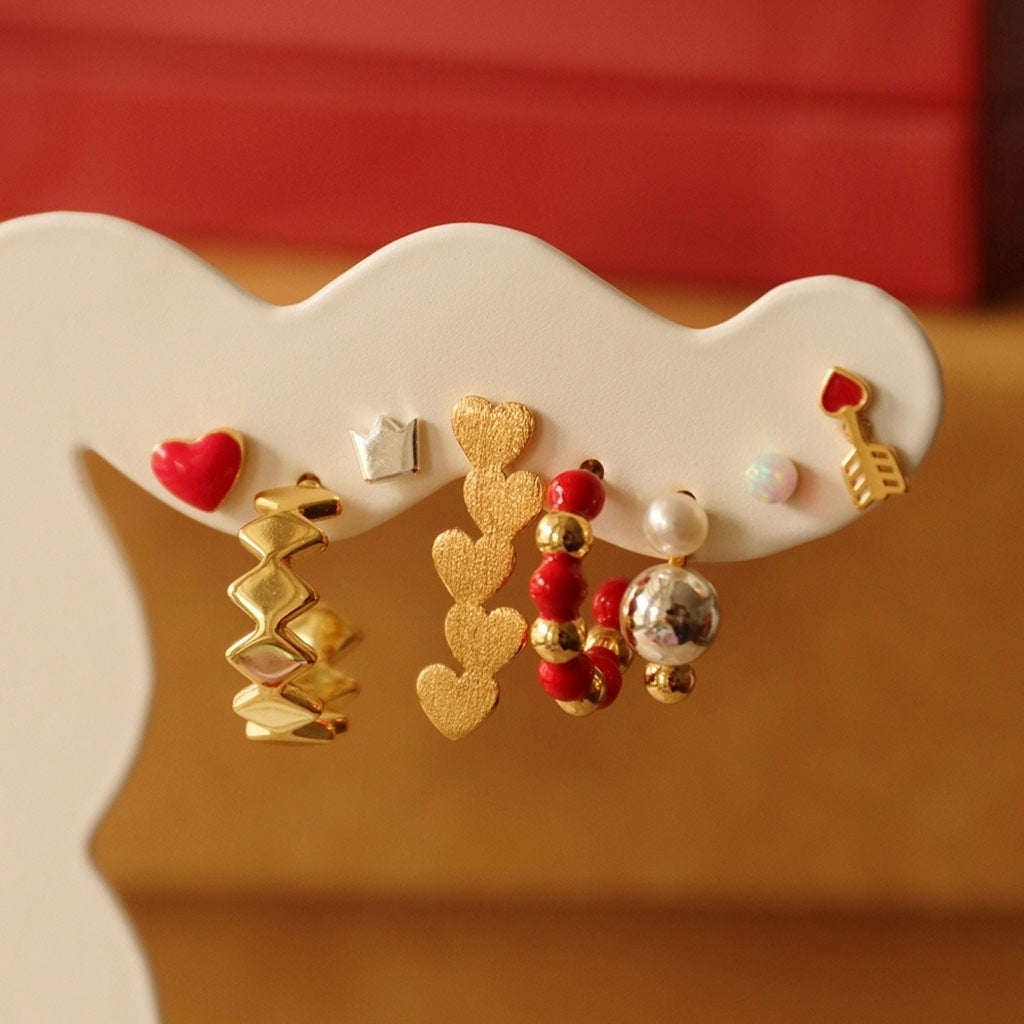 LULU Copenhagen Gavesæt, Endless Love, gold plated Gift Collection Forgyldt