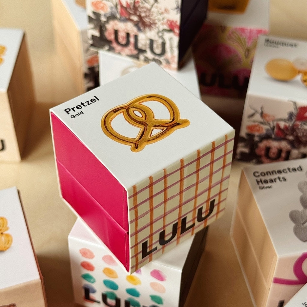 LULU Copenhagen Gavesæt, The Sweetest thing Gift Collection Forgyldt