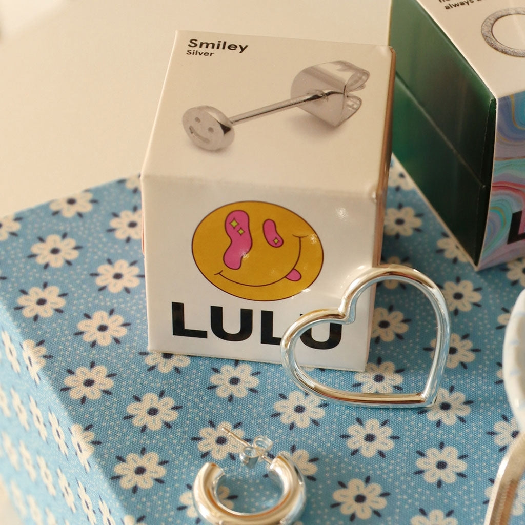 LULU Copenhagen Heart Ring forsølvet Rings Silver Plated