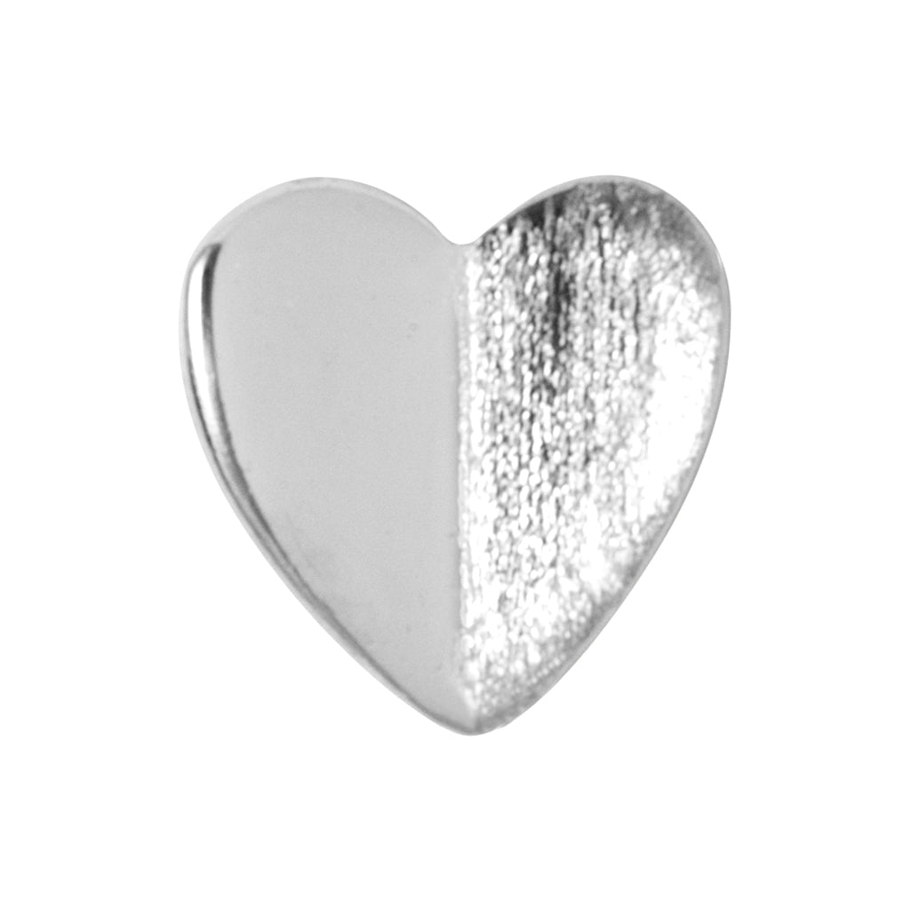 LULU Copenhagen Heart Wings ørering 1 stk Ear stud, 1 pcs Sølv
