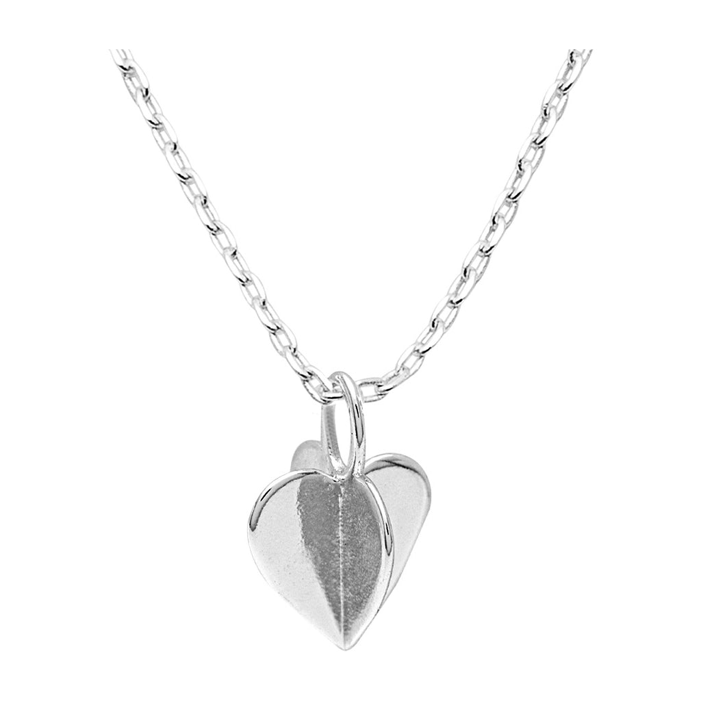 LULU Copenhagen Lemon Heart Halskæde Necklaces Silver Plated