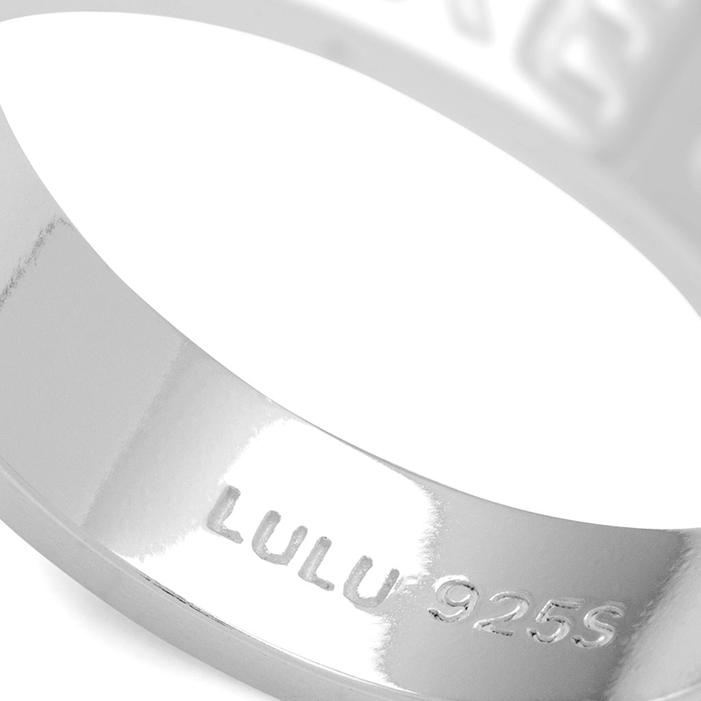 LULU Copenhagen Love & Cake Ring - Forsølvet Rings Sølv