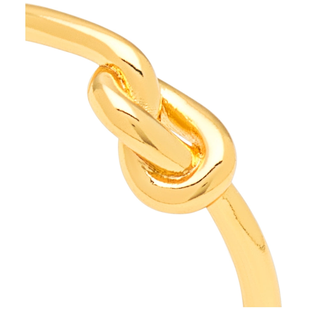 LULU Copenhagen Love Knot Ring Rings Forgyldt