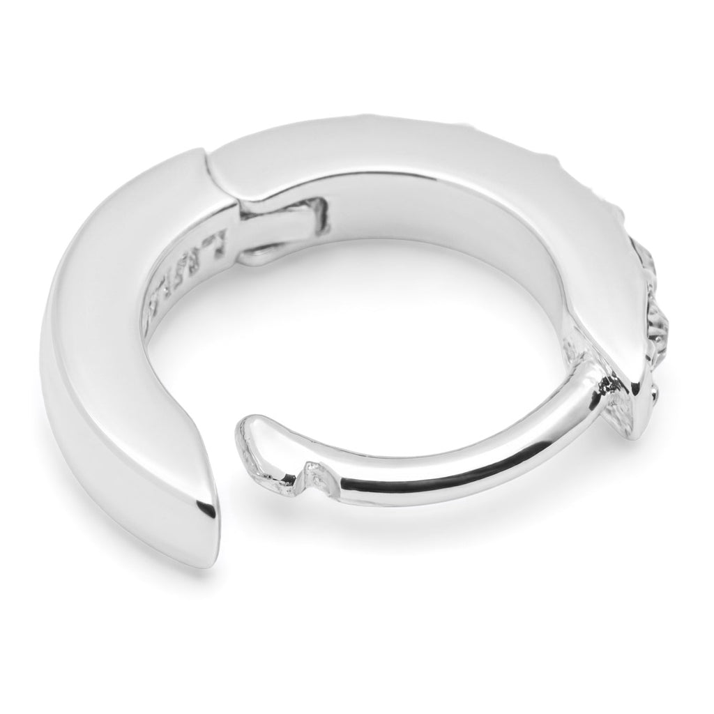LULU Copenhagen Tennis hoops - Par Hoops Crystal