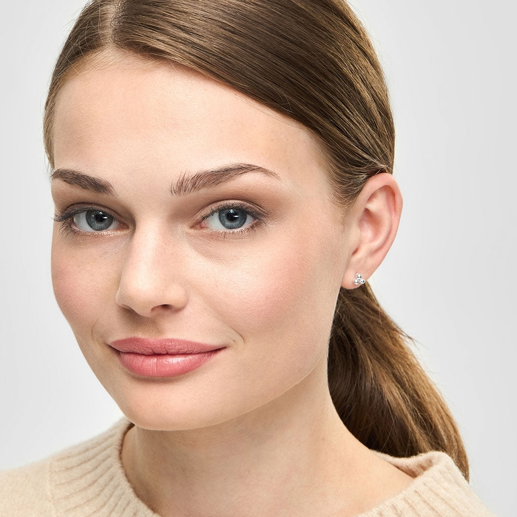 LULU Copenhagen Trio ørering 1 stk Ear stud, 1 pcs Silver Plated