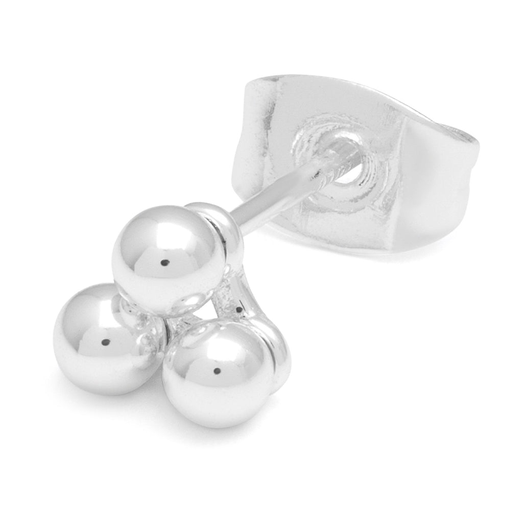 LULU Copenhagen Trio ørering 1 stk Ear stud, 1 pcs Silver Plated