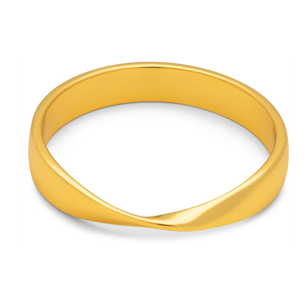 LULU Copenhagen 180 Ring poleret Rings Forgyldt