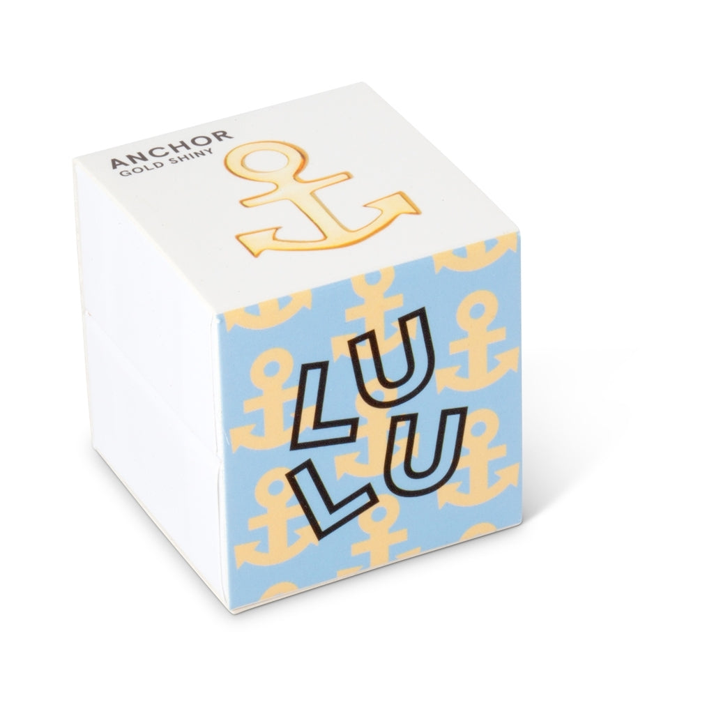 LULU Copenhagen Anchor ørering 1 stk Ear stud, 1 pcs Forgyldt
