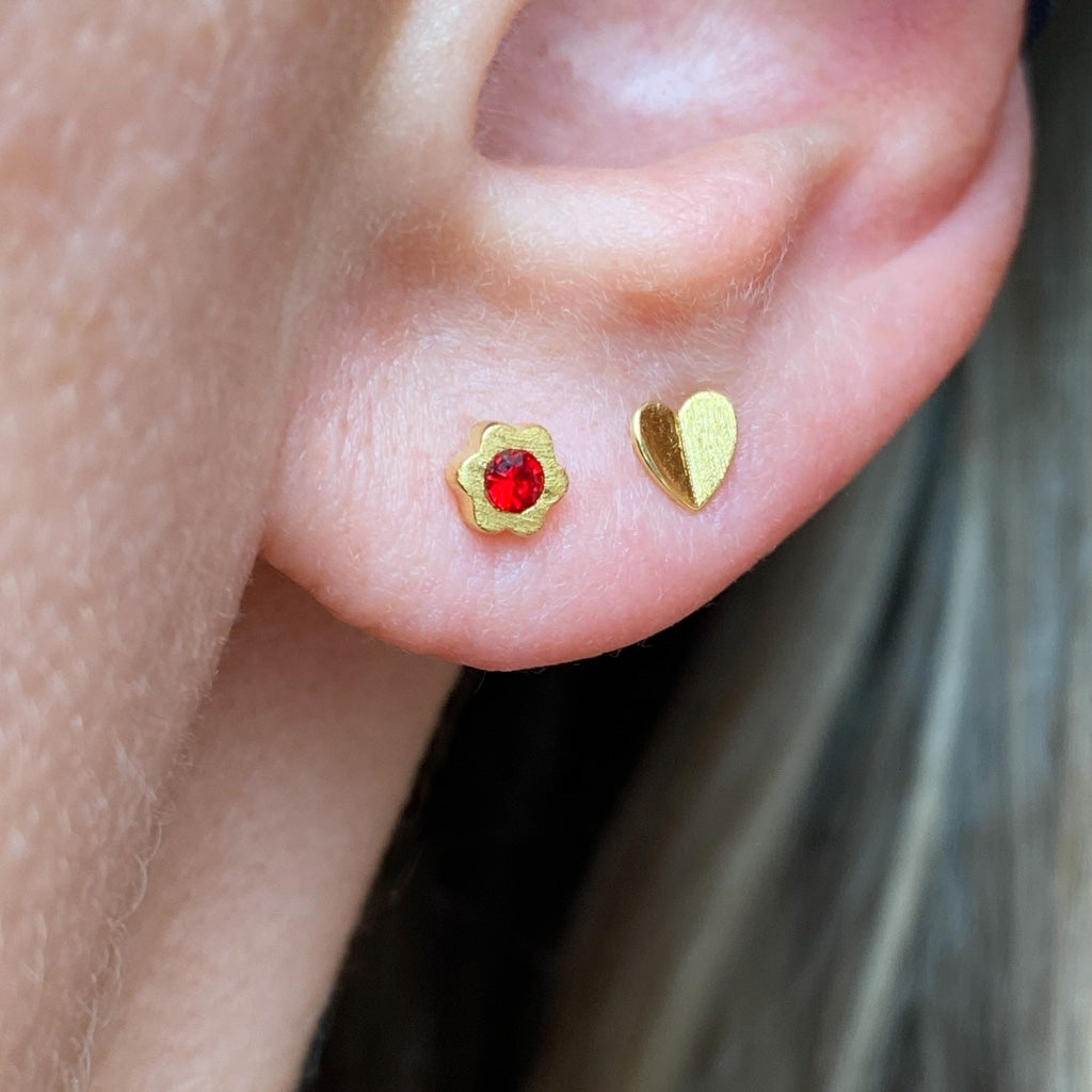 LULU Copenhagen Blomst ørering 1 stk Ear stud, 1 pcs