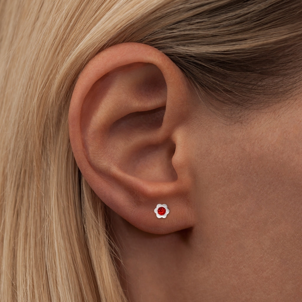 LULU Copenhagen Blomst ørering 1 stk Ear stud, 1 pcs