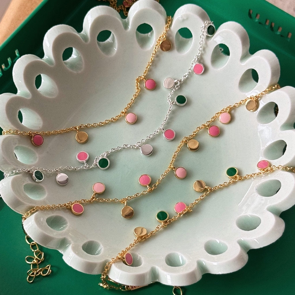 LULU Copenhagen Boho Armbånd Bracelets Lyserød