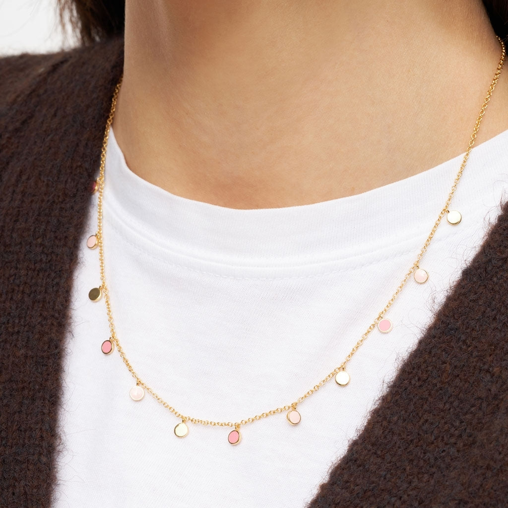 LULU Copenhagen Boho Halskæde Necklaces Lyserød