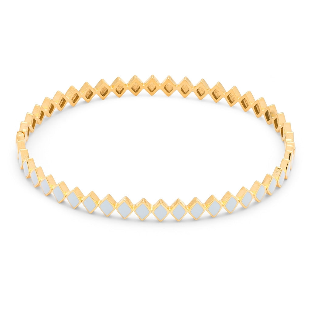 LULU Copenhagen Confetti Bangle - Forgyldt Bracelets Skyride Blue
