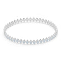 Confetti Bangle - Forsølvet - Skyride Blue