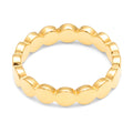 Connected Circles Ring - Forgyldt