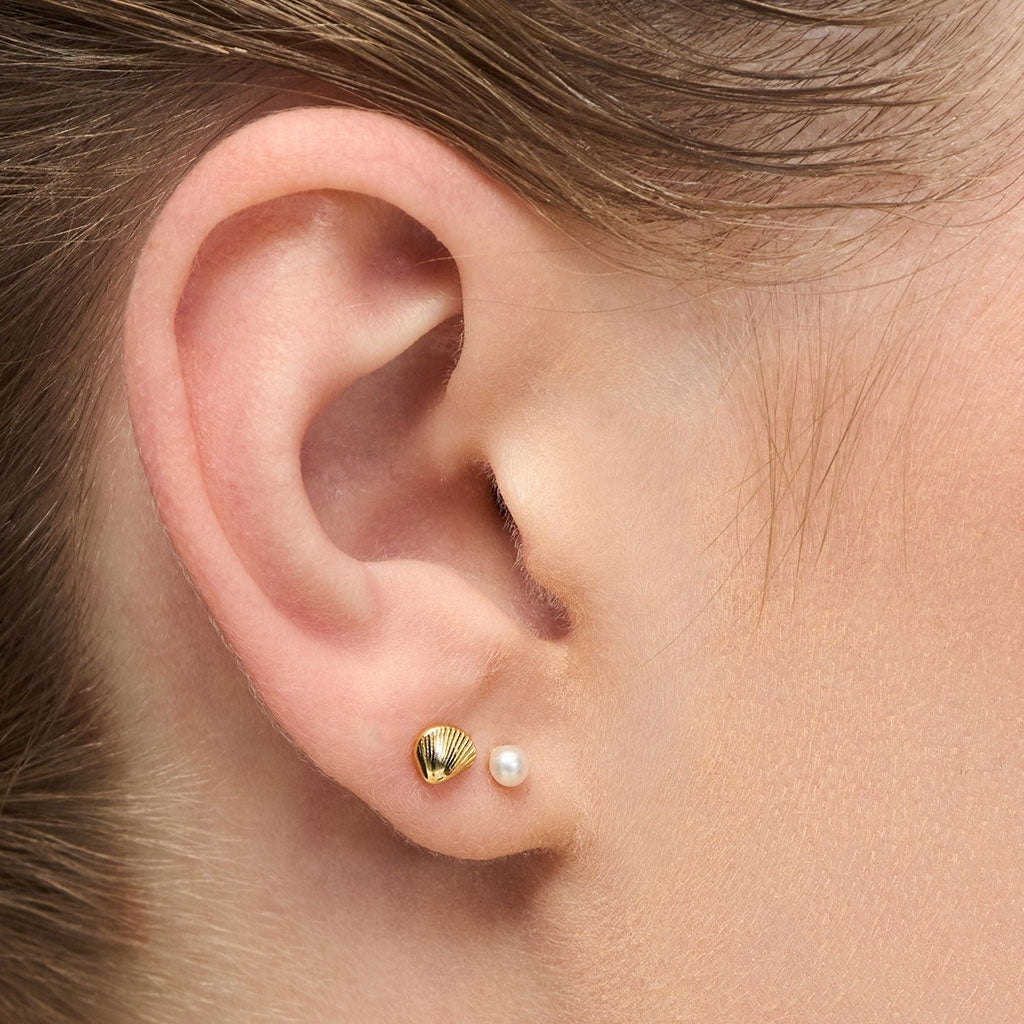 LULU Copenhagen Family Sea øreringe par Earrings, pairs Forgyldt