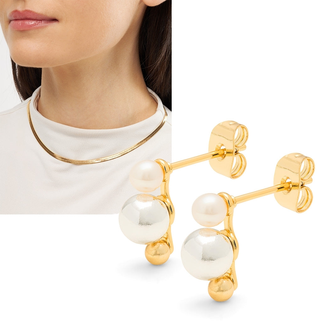 LULU Copenhagen Gavesæt, Classics with a twist Gift Collection Forgyldt