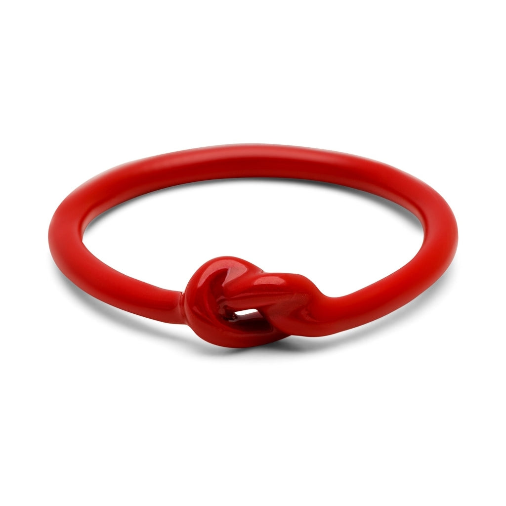 LULU Copenhagen Love Knot Ring Rings Passion Red
