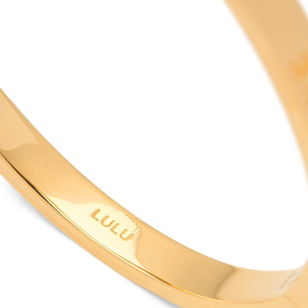 LULU Copenhagen Love & Cake Bangle - Forgyldt Bracelets Forgyldt