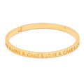 Love & Cake Bangle - Forgyldt - Forgyldt