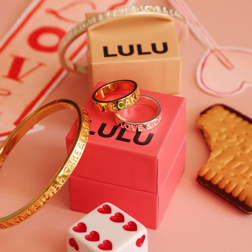 LULU Copenhagen Love & Cake Bangle - Forsølvet Bracelets Silver Plated