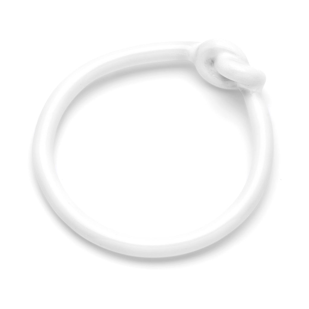 LULU Copenhagen Love Knot Ring Rings Hvid