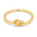 Love Knot Ring - Forgyldt