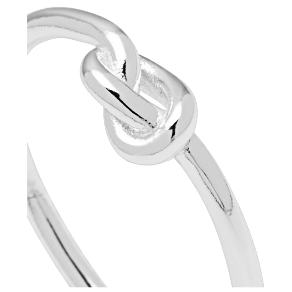 LULU Copenhagen Love Knot Ring sølv Rings Sølv