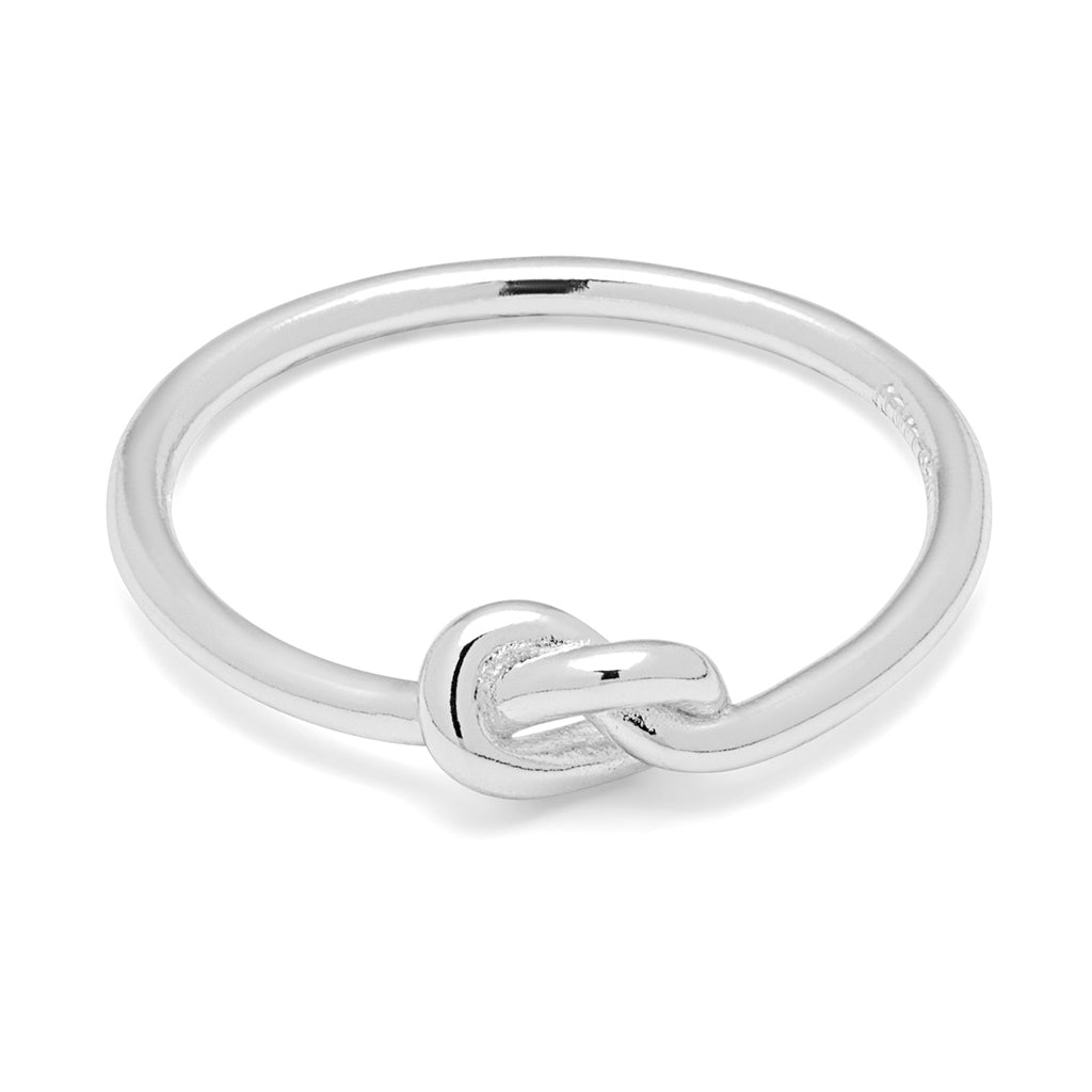 LULU Copenhagen Love Knot Ring sølv Rings Sølv