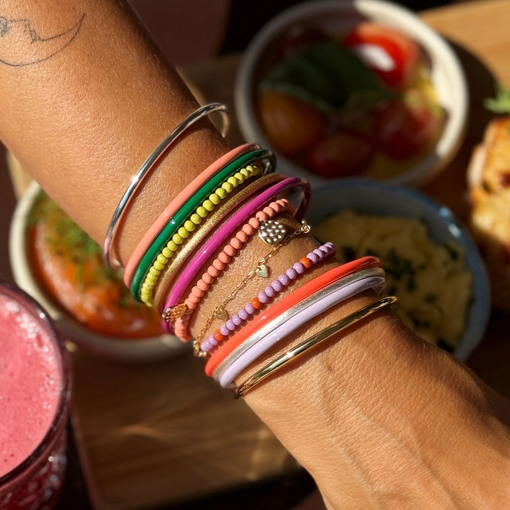 LULU Copenhagen Love U Armbånd forgyldt Bracelets Forgyldt