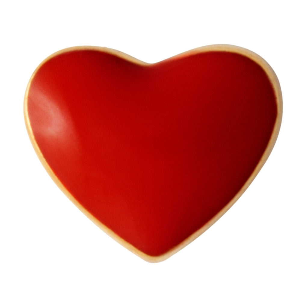 LULU Copenhagen Love U ørering 1 stk Ear stud, 1 pcs Passion Red