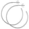 Non Hoops Large par - Silver Plated