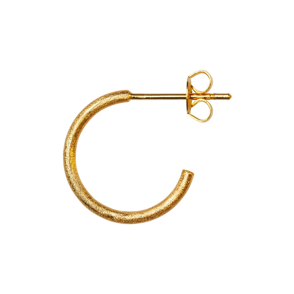 LULU Copenhagen Non Hoops Small par Hoops Forgyldt