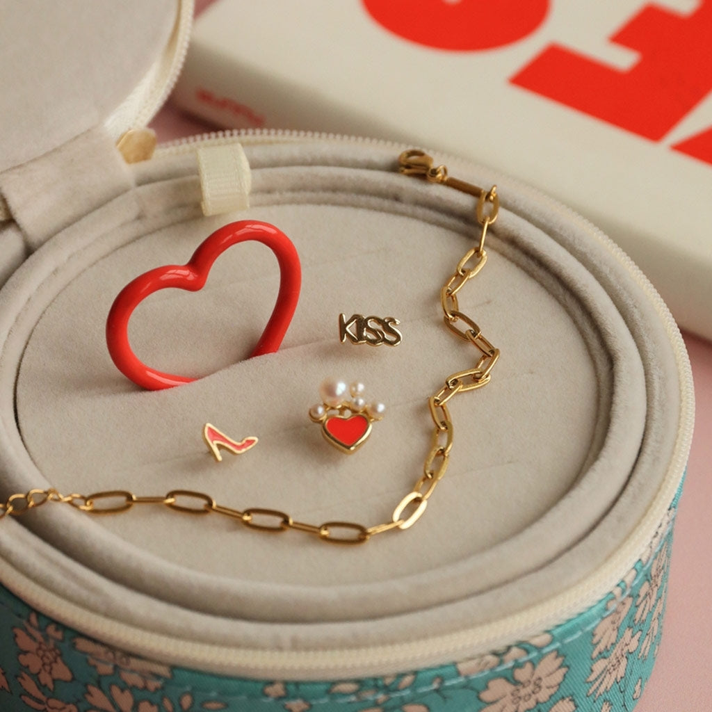 LULU Copenhagen Paperclip Halskæde forgyldt Necklaces Forgyldt