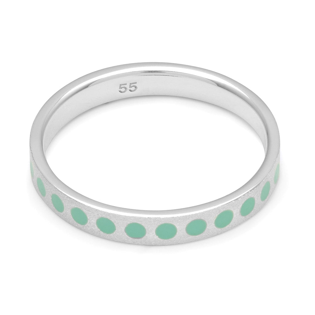 LULU Copenhagen Pattern Ring sølv Rings Mint