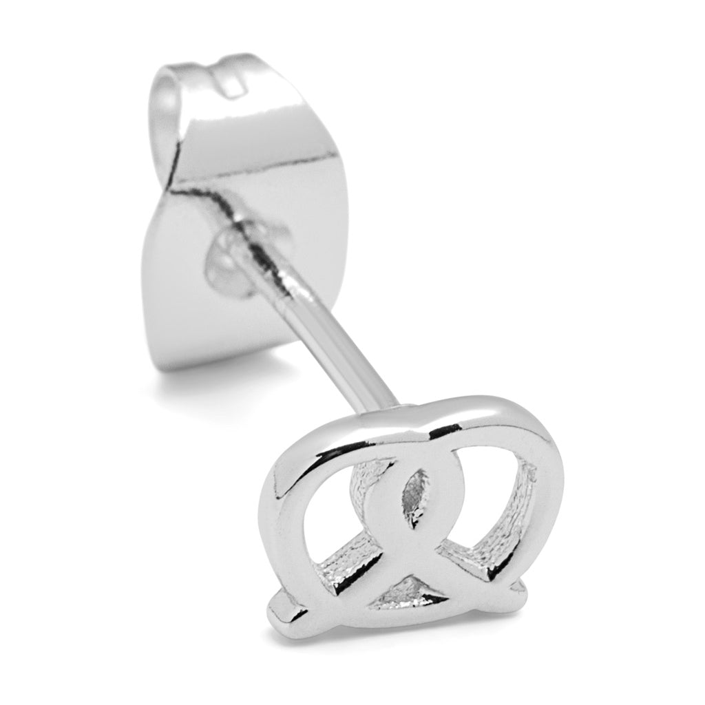 LULU Copenhagen Pretzel ørering 1 stk Ear stud, 1 pcs Sølv