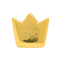 Queen ørering 1 stk - Forgyldt