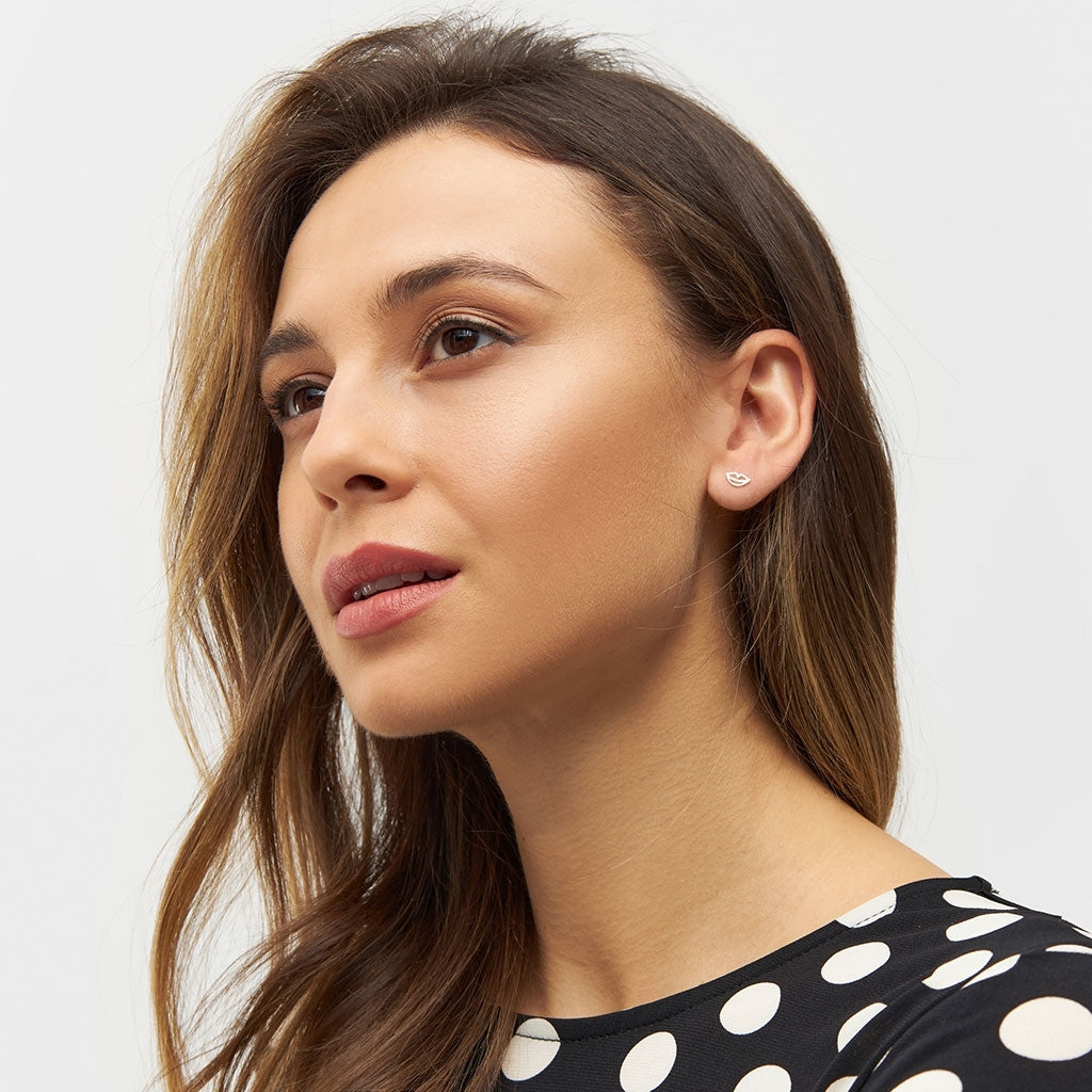 LULU Copenhagen Secret ørering 1 stk Ear stud, 1 pcs Sølv